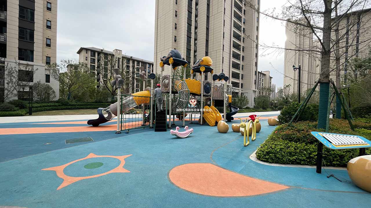 大型游樂設備:安裝在合肥中海九樾的社區游樂設備項目怎么樣？