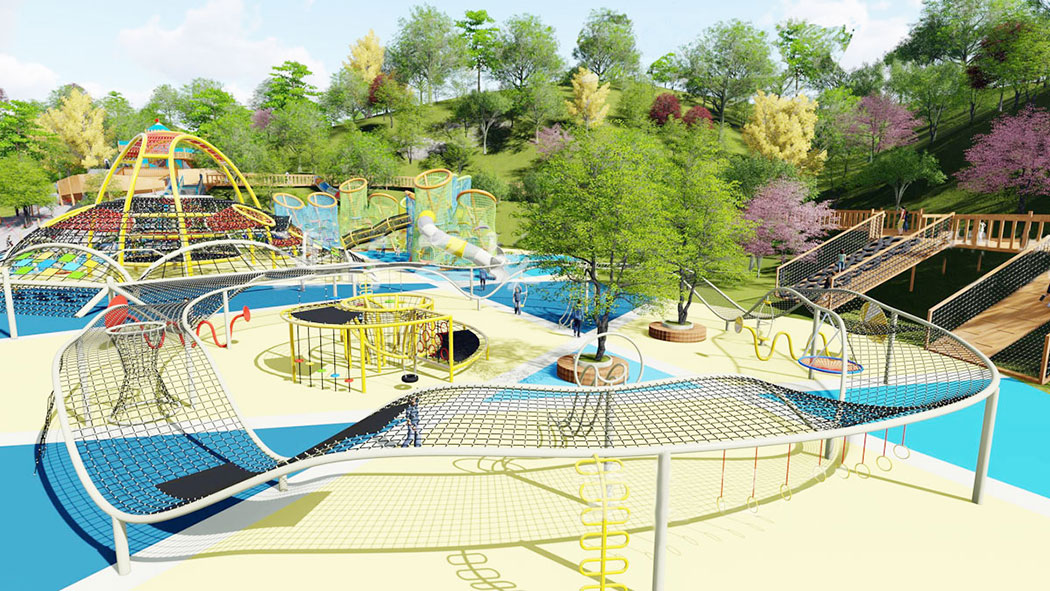 兒童公園有哪些攀爬類型的戶外游樂設施？